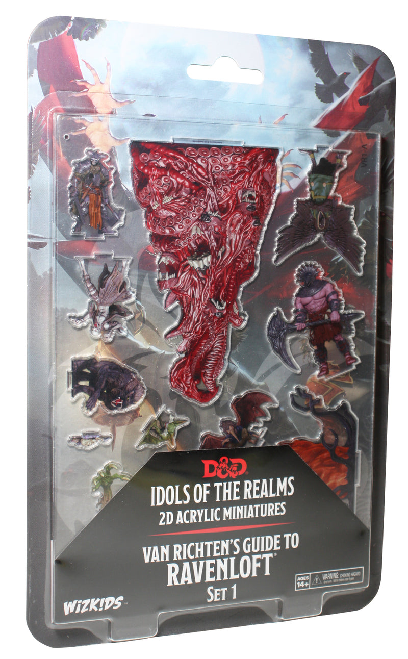 DND Idols 2D Minis Van Richten's Guide to Ravenloft Set 1