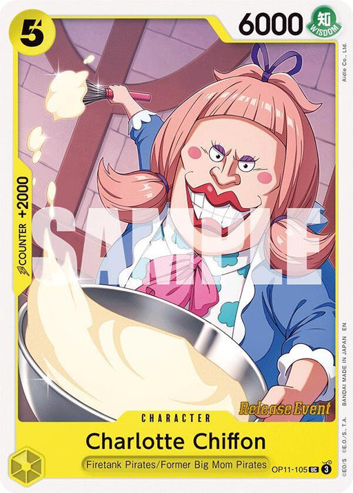 Charlotte Chiffon (OP11-105) [A Fist of Divine Speed Release Event Cards]