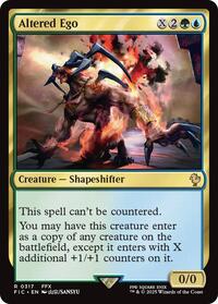 Altered Ego (Surge Foil) (317) [Final Fantasy Commander]