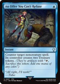 An Offer You Can't Refuse (Surge Foil) (267) [Final Fantasy Commander]