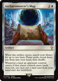 Archaeomancer's Map (Surge Foil) (230) [Final Fantasy Commander]