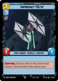 Supremacy TIE/sf (034/264) [Legends of the Force]