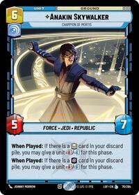 Anakin Skywalker - Champion of Mortis (070/264) [Legends of the Force]