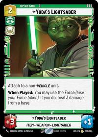 Yoda's Lightsaber (102/264) [Legends of the Force]