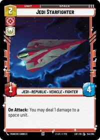 Jedi Starfighter (144/264) [Legends of the Force]