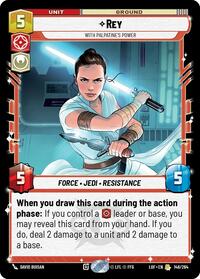 Rey - With Palpatine's Power (148/264) [Legends of the Force]