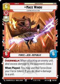 Mace Windu - Leaping into [strong]Action (149/264) [Legends of the Force]