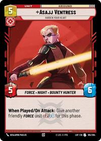 Asajj Ventress - Harden Your Heart (165/264) [Legends of the Force]