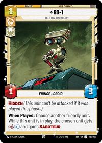 BD-1 - Beep Boo Boo Bweep (191/264) [Legends of the Force]