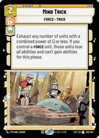 Mind Trick (202/264) [Legends of the Force]