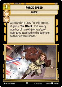 Force Speed (205/264) [Legends of the Force]