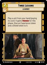 Three Lessons (225/264) [Legends of the Force]