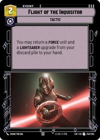 Flight of the Inquisitor (240/264) [Legends of the Force]