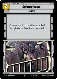 Go Into Hiding (262/264) [Legends of the Force]