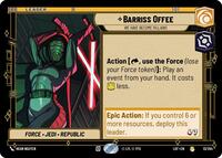 Barriss Offee - We Have Become Villains (013/264) [Legends of the Force]