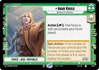 Avar Kriss - Marshal of Starlight (007/264) [Legends of the Force]