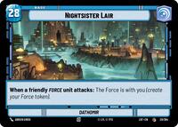 Nightsister Lair // Force (020/264 // T03/T03) [Legends of the Force]