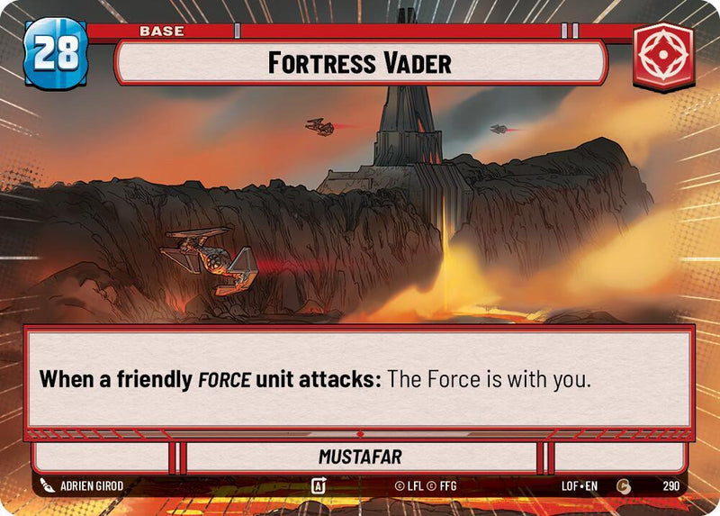 Fortress Vader // Shield (Hyperspace) (290 // T02) [Legends of the Force]