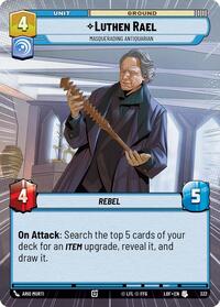 Luthen Rael - Masquerading Antiquarian (Hyperspace) (332) [Legends of the Force]
