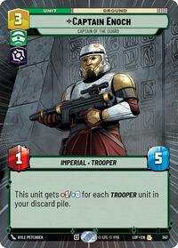 Captain Enoch - Captain of the Guard (Hyperspace) (347) [Legends of the Force]