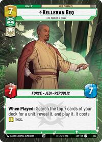 Kelleran Beq - The Sabered Hand (Hyperspace) (364) [Legends of the Force]
