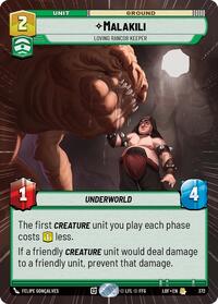 Malakili - Loving Rancor Keeper (Hyperspace) (372) [Legends of the Force]
