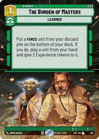 The Burden of Masters (Hyperspace) (389) [Legends of the Force]