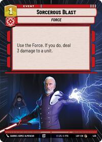 Sorcerous Blast (Hyperspace) (436) [Legends of the Force]