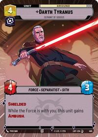 Darth Tyranus - Servant of Sidious (Hyperspace) (495) [Legends of the Force]