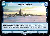 Vergence Temple (Foil) (529) [Legends of the Force]