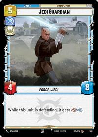 Jedi Guardian (Foil) (551) [Legends of the Force]