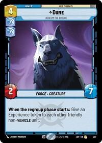 Dume - Redeem the Future (Foil) (557) [Legends of the Force]