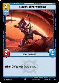 Nightsister Warrior (Foil) (561) [Legends of the Force]