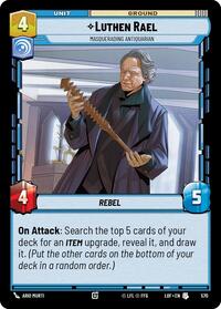 Luthen Rael - Masquerading Antiquarian (Foil) (570) [Legends of the Force]