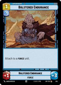 Bolstered Endurance (Foil) (576) [Legends of the Force]