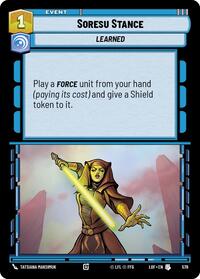 Soresu Stance (Foil) (578) [Legends of the Force]