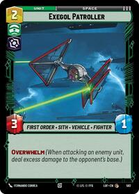 Exegol Patroller (Foil) (582) [Legends of the Force]