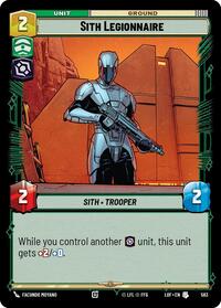 Sith Legionnaire (Foil) (583) [Legends of the Force]