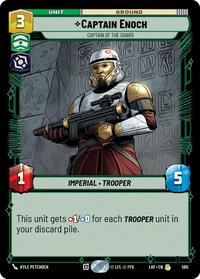 Captain Enoch - Captain of the Guard (Foil) (585) [Legends of the Force]