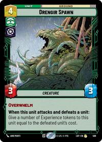 Drengir Spawn (Foil) (588) [Legends of the Force]