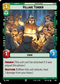 Village Tender (Foil) (609) [Legends of the Force]