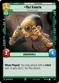 Maz Kanata - The Light Guides (Foil) (613) [Legends of the Force]