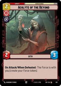 Acolyte of the Beyond (Foil) (631) [Legends of the Force]
