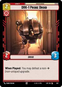DRK-1 Probe Droid (Foil) (657) [Legends of the Force]
