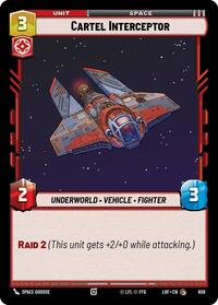 Cartel Interceptor (Foil) (659) [Legends of the Force]