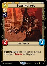 Deceptive Shade (Foil) (682) [Legends of the Force]