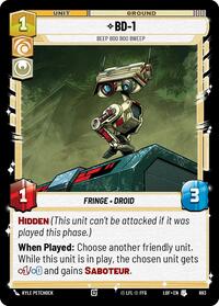 BD-1 - Beep Boo Boo Bweep (Foil) (693) [Legends of the Force]