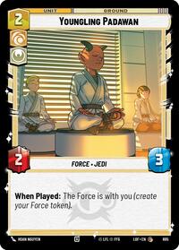 Youngling Padawan (Foil) (695) [Legends of the Force]