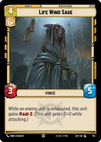 Life Wind Sage (Foil) (714) [Legends of the Force]