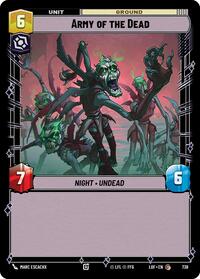 Army of the Dead (Foil) (738) [Legends of the Force]
